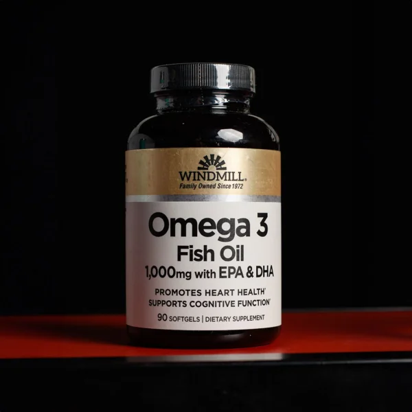 Omega 3 EPA + DHA 1000 mg – Windmill (90 cáps.) - Suplementos Elegua