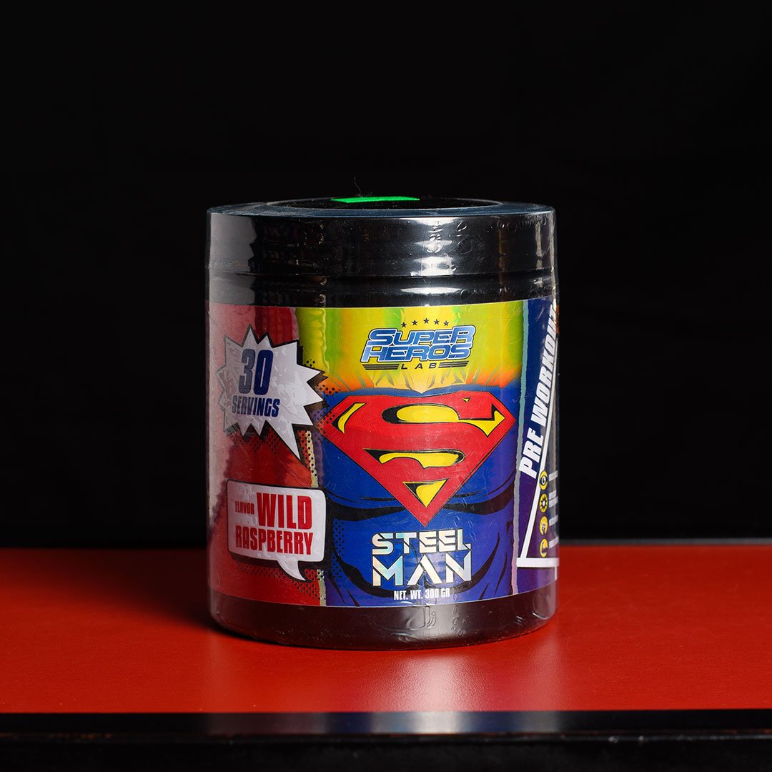 Steel Man Pre-Entreno